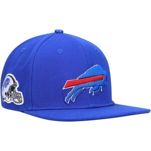 Buffalo Bills Pro Standard Luxury Collection Hat Royal Blue Logo II Snapback NEW